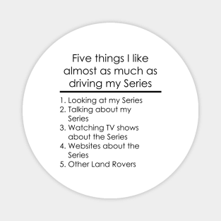 Five Things - Series Magnet